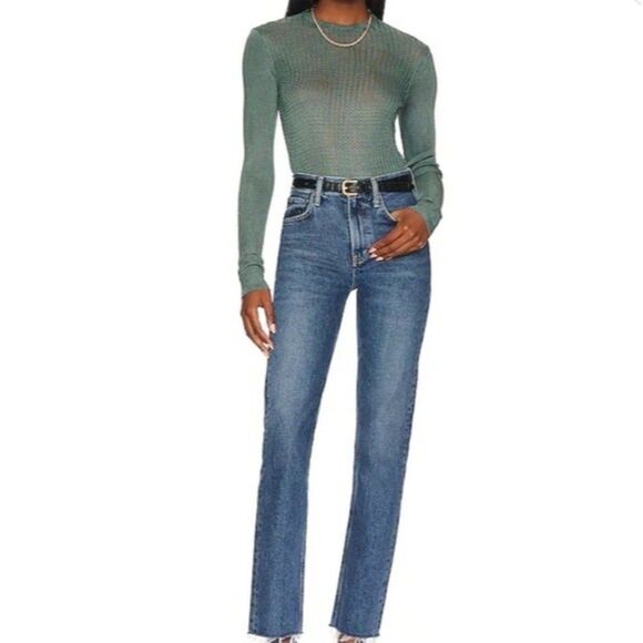 Free People H20 Crew Pullover in Jaded - Picture 6 of 6